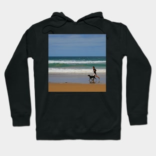 One Man and his Dog, Great Ocean Road, Australia Hoodie